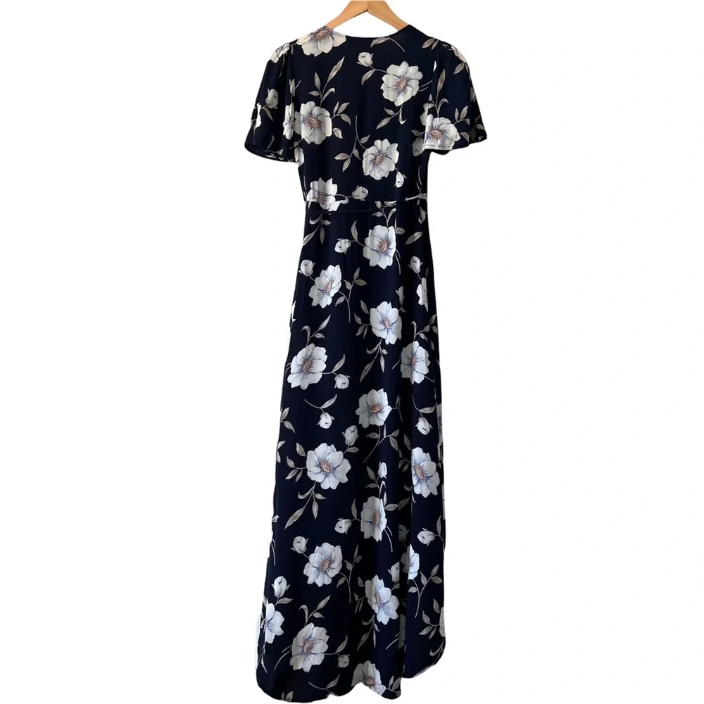 Lulus Wrap Dress - Picture 3 of 12